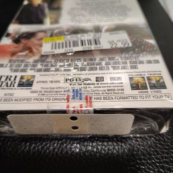 As Good As It Gets 1997 VHS Movie Jack Nicholson New - Picture 3 of 3